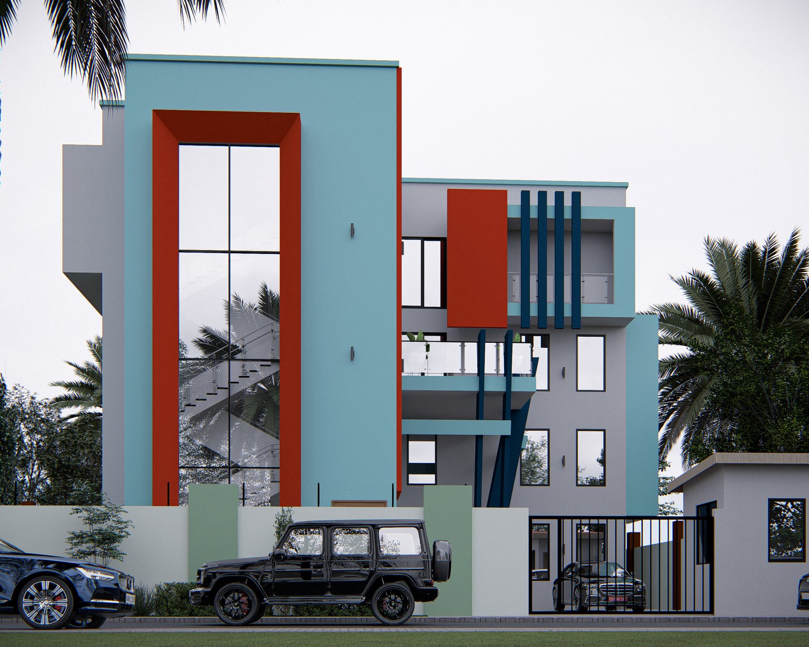 Sunrise — facade study